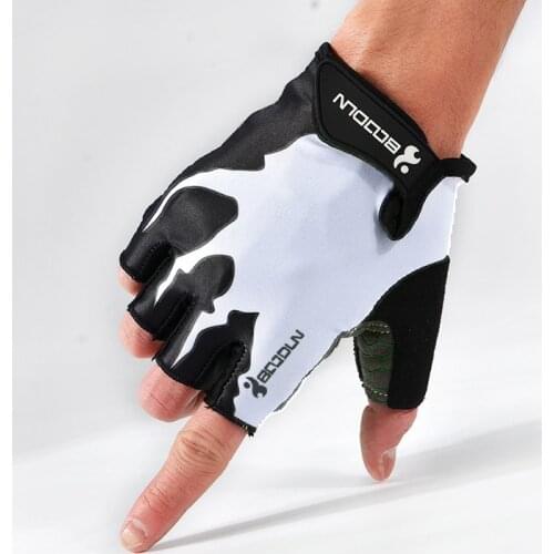 New Cycling Gloves Half Finger Summer Anti-Slip Breathable Road Gloves Cyling ​Fitness Sport Gloves Men Women