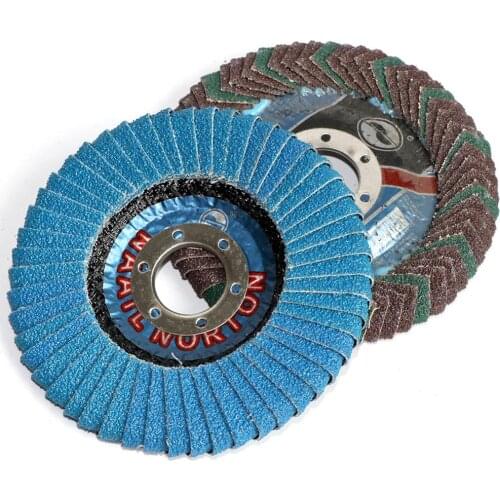 4-1/2" 5 inch 115mm x 22mmProfessional Flap Discs Sanding Discs 60Grit Grinding Wheels Blades For Angle Grinder