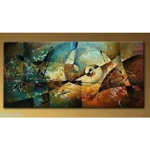 Hand Painted Modern Abstract Art Oil Painting for Living Room Wall Decor Canvas Oil Reproductions No Framed High Quality