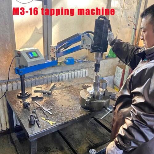 Tooth Bar Group Of Servo Tapping Machine Cnc Steel Machine For Drilleng And Tapping Electric Tapping Machine