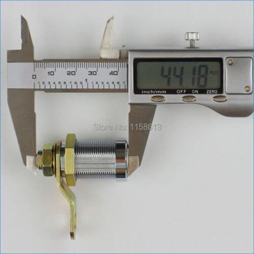 10 pieces 27mm waterproof dustproof keyed differently cylinderical desk door cam lock