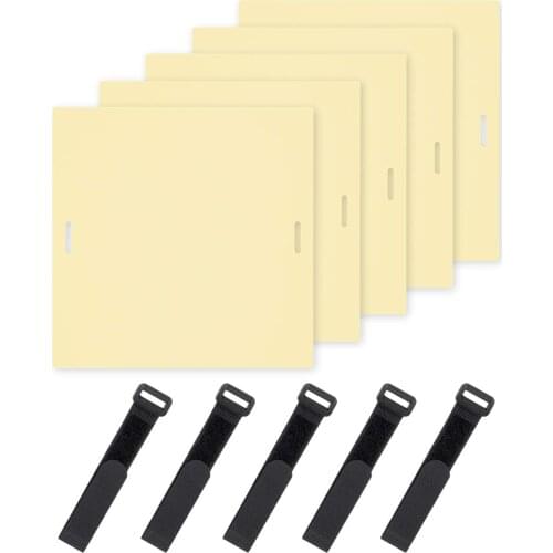 10pcs High Quliaty Deluxe Fashion Thick Tattoo Practice Skin 6" x 6" + Arm Strap free shipping