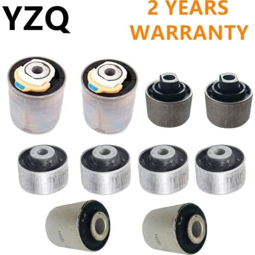10PCS Front Rear Left Right Control Bar Bushing Arms Arm For Audi A6 C5 VW Passat B5 4D0407515C 4D0407181H 4D0407182G 4D0407183P