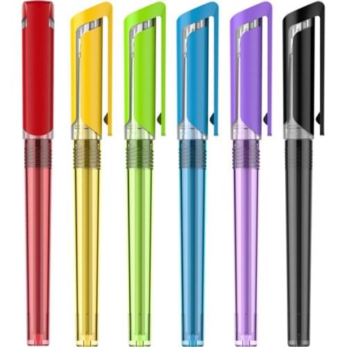 200 pcs/lot Gel Pen Plastic Capped Snap-On custom pen with logo colorful Advertising gift pen