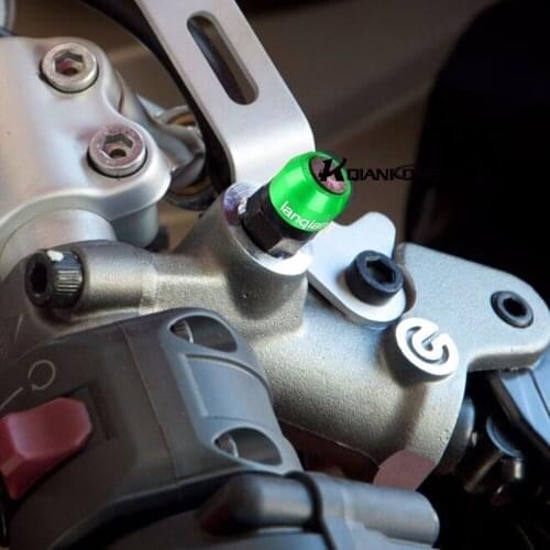 Motorcycle Part Aluminum Billet Bleed Valve Cover Fit For KAWASAKI ER 6N ER6N 2005-2011 Ninja 1000ZX10R 1000 ZX 10R 2006 - 2017