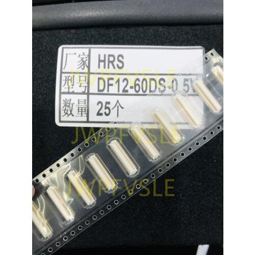 DF12-60DS-0.5V 60 Position Connector Receptacle, Center Strip Contacts Surface Mount Gold