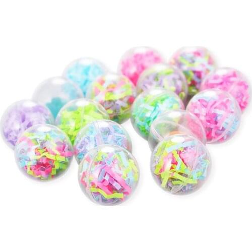 Dorakitten 1pc Cat Ball Toy Plastic Paper Decor Funny Cat Training Toy Cat Interactive Toys Pet Supplies Cat Favors Random Color