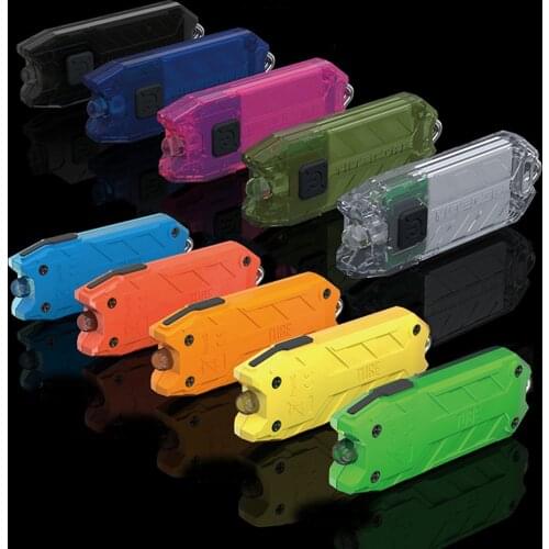 Top Sales NITECORE Tube Portable Light Weight USB Rechargeable EDC Pocket Flashlight Waterproof Mini Size Colorful KeyChain Lamp