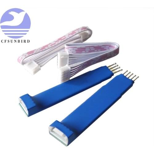 2.54mm-4P 2.00mm Test needle Spring needle 4 foot support STC STM32 STM8 1chip machine burning write microcontroller programming