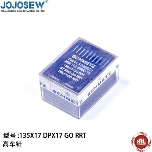 DPX17 GO RRT 100pcs/lot JOJOSEW Industrial Sewing Machine Needles Canu:37:23ED1 DPX17 GO RRT SY3355GO RRT NM:100 SIZE:16