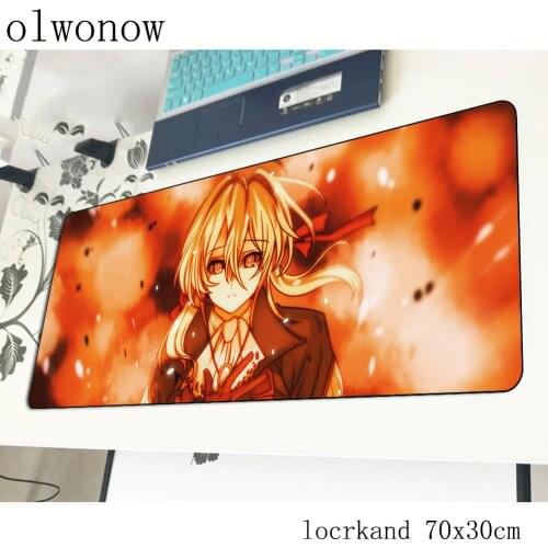 Violet evergarden mousepad gamer 700x300x3mm gaming mouse pad best seller notebook pc accessories laptop padmouse ergonomic mat