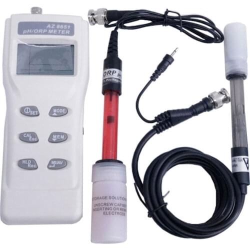 High accuracy high resolution AZ8651 PH (pH) OPR (ORP) measurement in a water quality tester