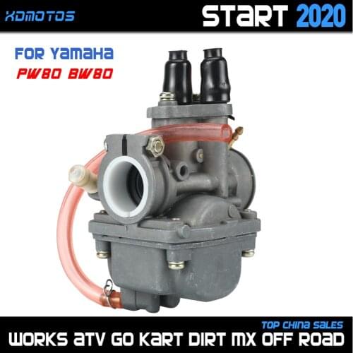 Carburetor For Yama.ha BW 80 PW 80 BW80 PW80 Y Zinger For Jianshe PY80 Dirt Bike Parts Trail-Motorcycle Carb