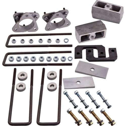 3.5" Front 3" Rear Level Lift Kit For Chevy Silverado 1500 4x4 2007-2018 6 Lug