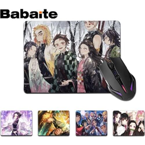Babaite High Quality Kimetsu No Yaiba Anime Comfort Mouse Mat Gaming Mousepad Top Selling Wholesale Gaming Pad mouse