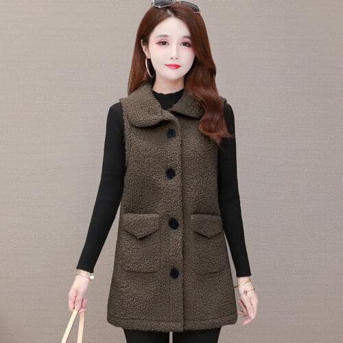Jacket Vest Plus Size Coat for Women Winter Coat Chaleco Mujer