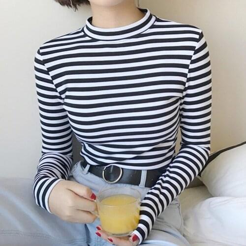 Женские полосатые футболки LLYGE China At AliExpress