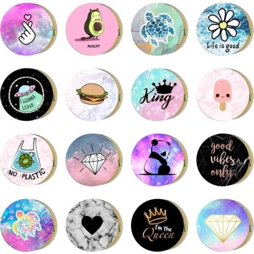 Metal Plate Iron Sheet For Magnet Car Phone holder Round Metal iron Plate Disk For Magnetic Phone Stand