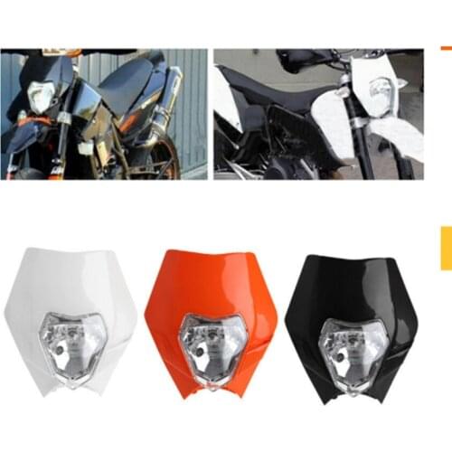 Motorcycle Supermoto Headlamp Headlight For KTM Lamp EXC XCF SX F SMR EXCF XCFW Motocross Moto Scooter Bike Light Motorbike Dirt