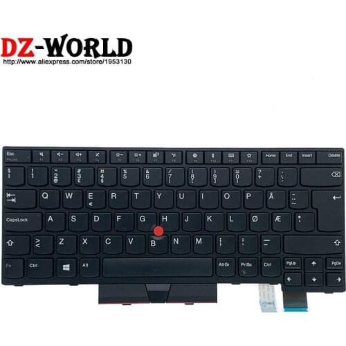 New Original No Norwegian Keyboard for Lenovo Thinkpad T470 A475 T480 A485 Laptop 01HX359 01HX399 01HX319 01AX466 01AX425