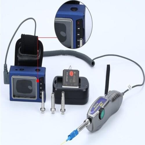 Fiber Optic MicroScope Fiber Optic Connector Inspection Video Inspection Probe and Display 400X Probe