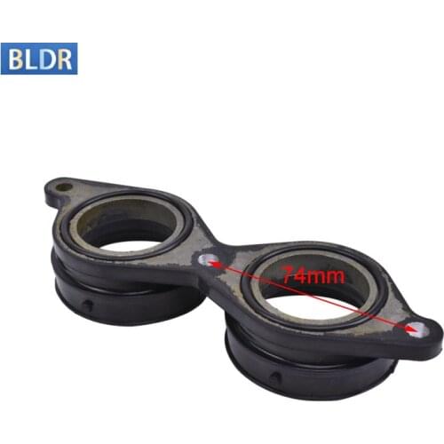 Carburetor Air Inlet Intake Manifold Pipe Interface Adapter Connector Joint Glue Boot For Honda MF JA CBR600 CBR 600 2007-2016