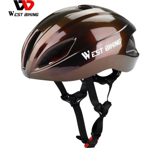 WEST BIKING Cycling Helmet EPS Integrated Molding Breathable Safe Helmet Professional High Quality Ultralight Bicycle Helmet