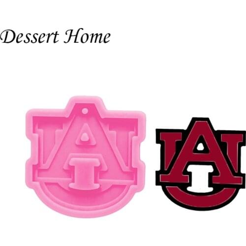 DY0691 Bright Letter A Resin Keychain , Silicone Molds, DIY Epoxy Jewellery Making, Sculpture Molding Casting Products