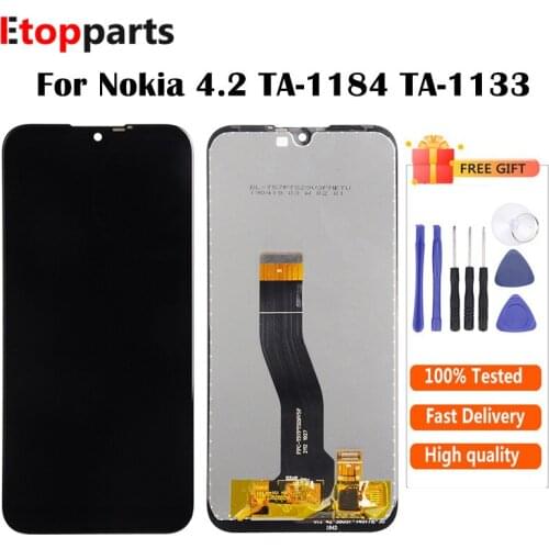100% Tested Display For Nokia 4.2 LCD N4.2 LCD Display With Touch Panel Screen Digitizer Glass Assembly Replacement Parts