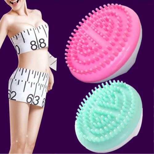 1/2pcs Anti Cellulite Full Body Massage Brush Handheld Bath Shower Slimming Beauty Massage Brush Slimming Beauty Anti Cellulite