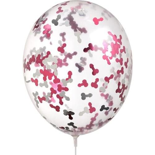 10pcs Bachelorette Party Decorations Bridal Shower Engagement Wedding Party Favors Penis Confetti Balloons Favors Balloons Decor