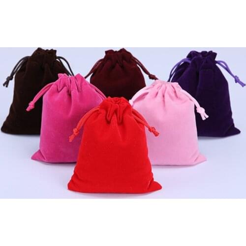 10Pcs Waterproof Headset Storage Bags Portable Carrying Case For phone Headphones Accessories Mini Pouch Flannel Earphone Case