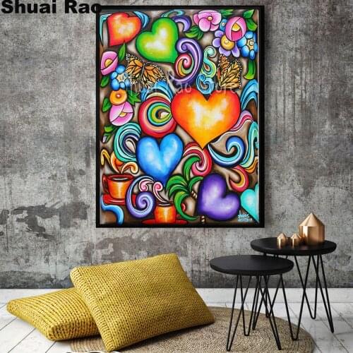 5d diy round diamond embroidery lover heart pattern full square diamond painting news 3d cross stitch mosaic daimond art