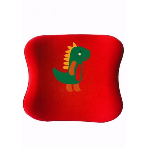 Custog Memory Foam Kids-Young Visco Waist Support Back Pillow For Study Chair Orthopedic Health Care Pad Dinosaur