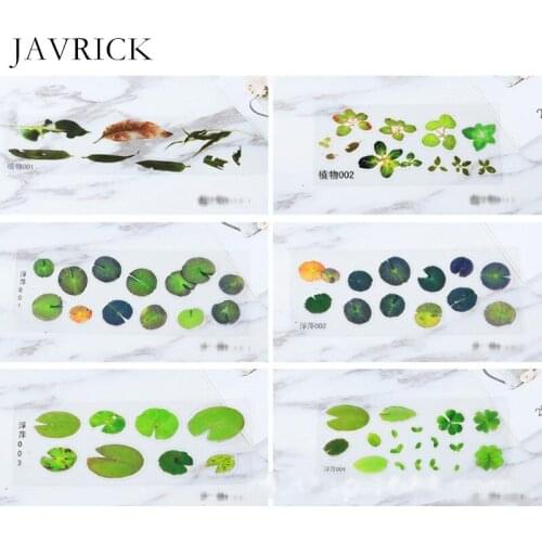 Simulation Fish Leaves Duckweed Stickers Resin Goldfish Painting Crafts Tools DIY Accessories Jewelry Making Tool