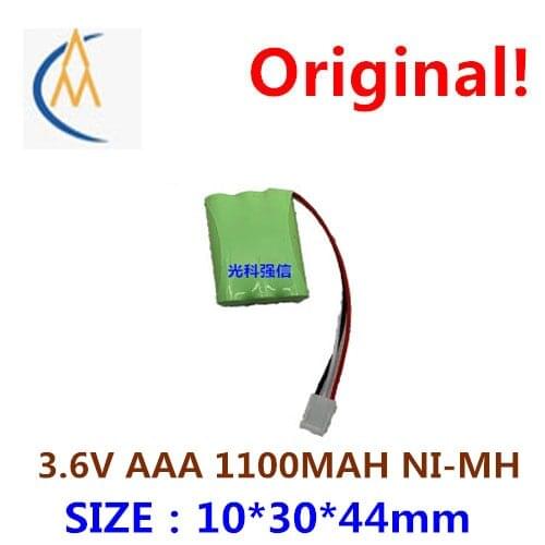 Quality goods replacement number 3.6 V7 three-wire AAA1100MAH telephone landline nickel metal hydride rechargeable battery stand