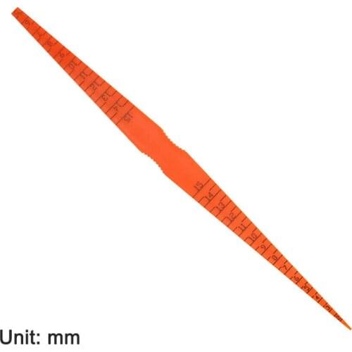 For Hood Moulding Ruler Taper Vehicle Scale Car Panel Portable Door Feeler Clearance Measurement Alignment Gauge Body