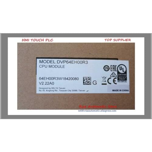 New Original PLC DVP64EH00R3 DVP64EH00T3 DVP80EH00R3 DVP80EH00T3 DVP64EH00R2 In Boxed