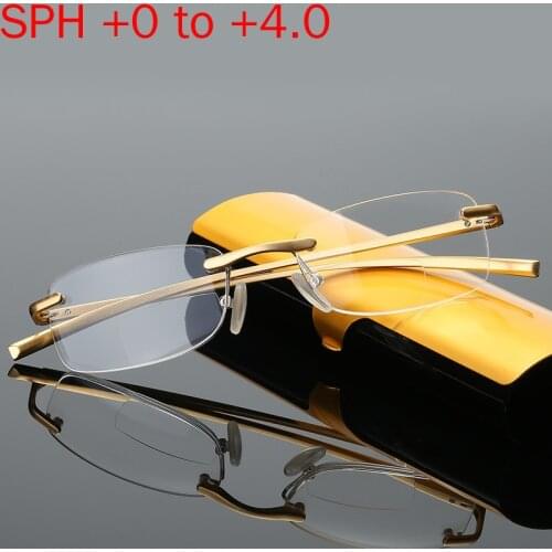 Reading Glasses Women Men Resin High Quality Bifocal Reading Glasses Aluminum Magnesium Multifocal Presbyopia Eyewear +2.5 To NX