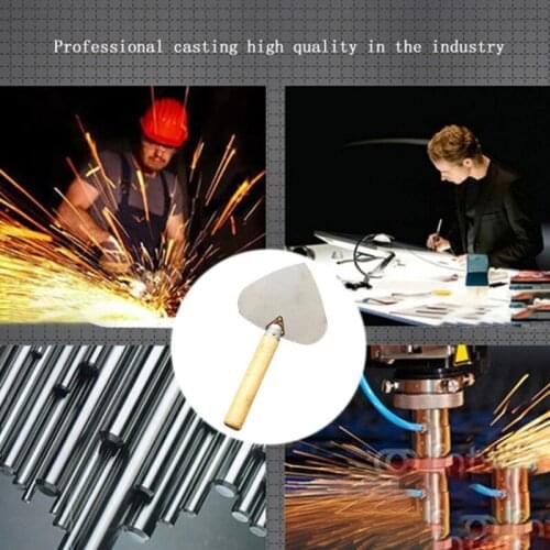 Durable Plastering Trowel Manganese Steel Masonry Tools 33x17.5cm/12.99x6.89