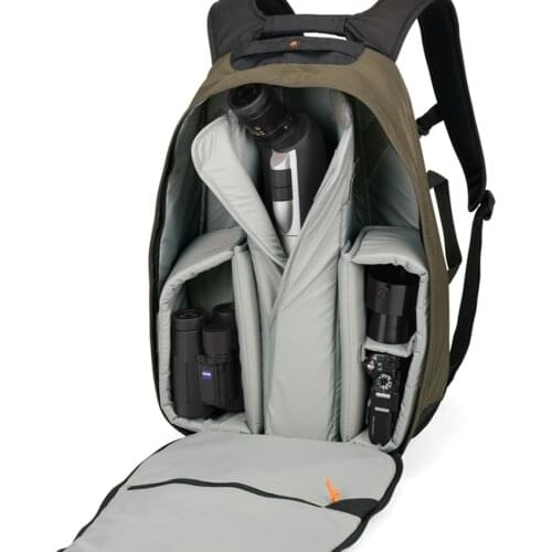 New Lowepro Scope Travel 200 AW outdoor eyepiece telescope backpack SLR telephoto lens camera bag with rain cover