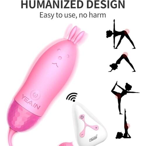 Sex Toy Massager Vibrator Jump Egg Rechargeable Remote Control Women Vaginal G-spot Clitoris Stimulator Adult Product Mini Dildo