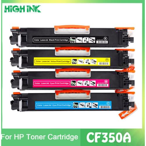 Compatible toner cartridge CF350A CF350 350a CF351A CF352A CF353A 130A for hp LaserJet Pro MFP M176n M176 M177fw M177