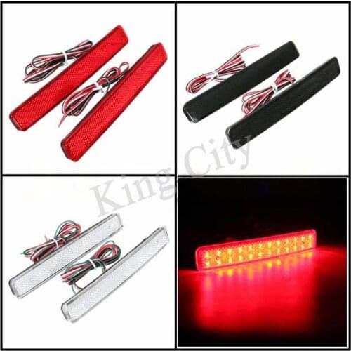 CAPQX For VW T5 Transporter Caravelle Multivan 2003-11 Rear Bumper LED Reflector Brake Parking Warning Light Fog Lamp Taillight