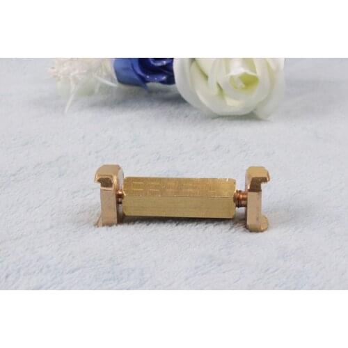 Yinfente 1pcs Cello Bridge Foot Brace Brass Metal 4/4 3/4 size Adjustable Cello parts