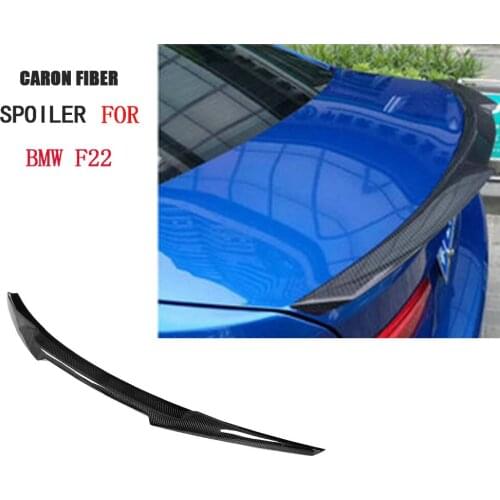 F22 F87 Carbon Fiber Rear Trunk Spoiler Boot Wing Lip for BMW M2 220i 228i M235i Coupe 2014 2015 2016