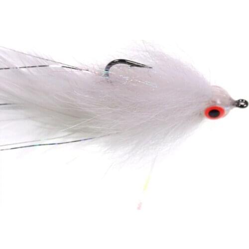 1PC Outdoor Artificial Fishing Lures Copper Bead Head Nymph Flies Bait Single Metal Barbed Hooks Fishing Tools Outdoor Sport
