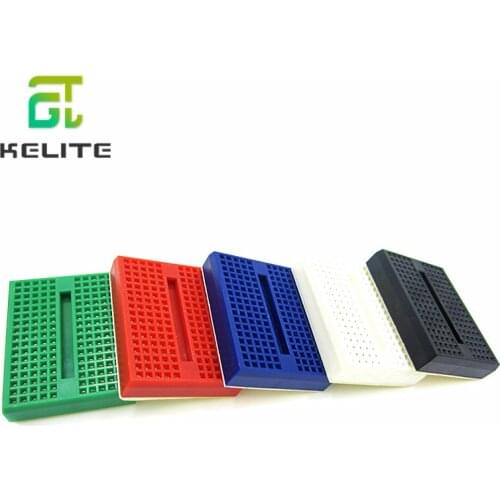 10pcs/lot SYB-170 SYB170Tie-points Mini Solderless Prototype Breadboard for ATMEGA PIC UNO Wholesale/Retail