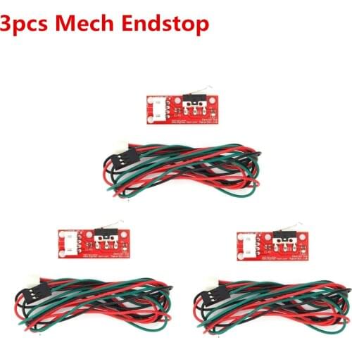 3pcs/lot 3d printer mechanical endstop sensor reprap touch mech limit switch module Ramps end stop mechanical switching toggle