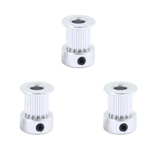 1Pcs Aluminum GT2 10mm Width 16 Tooth Teeth 2GT Timing Drive Pulley Pully Wheels Gear For 3D Printer Bore=5mm